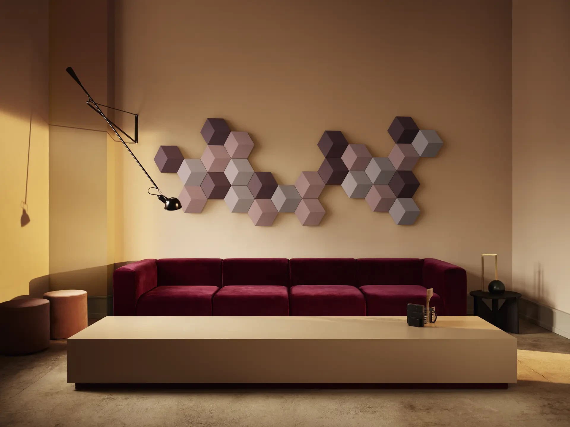Muur met Beosound Shape