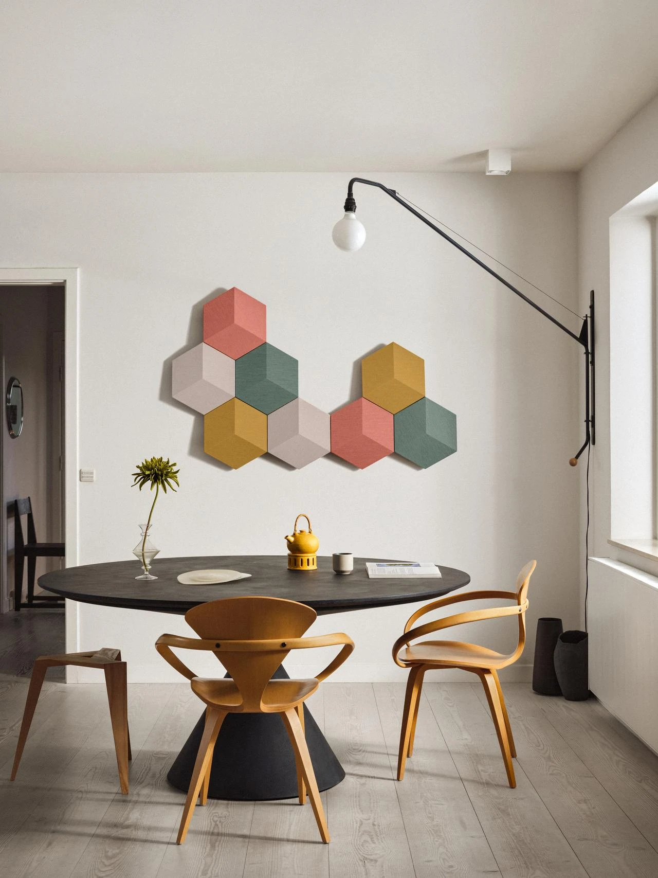 Muur met Beosound Shape